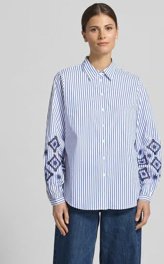 Apricot Regular fit Blouse met Ajourwerk - Foto 2
