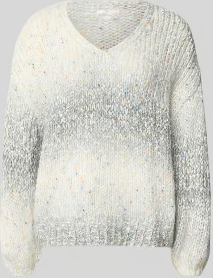 Apricot Regular fit gebreide pullover van effectgaren