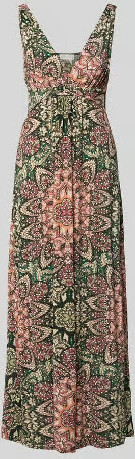 Apricot regular fit maxi-jurk met all-over paisleydessin model 'Slinky' - Foto 2