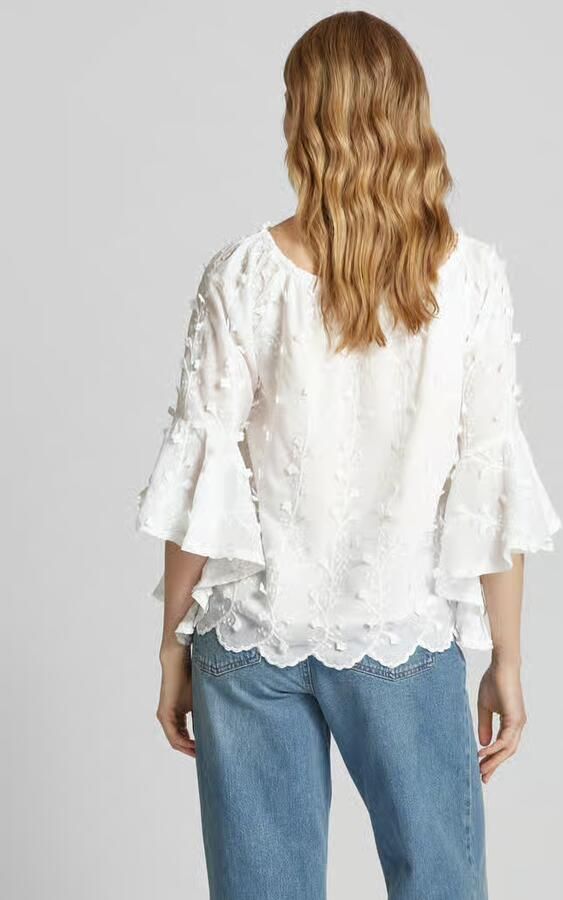 Apricot Relaxed fit blouse met structuurmotief