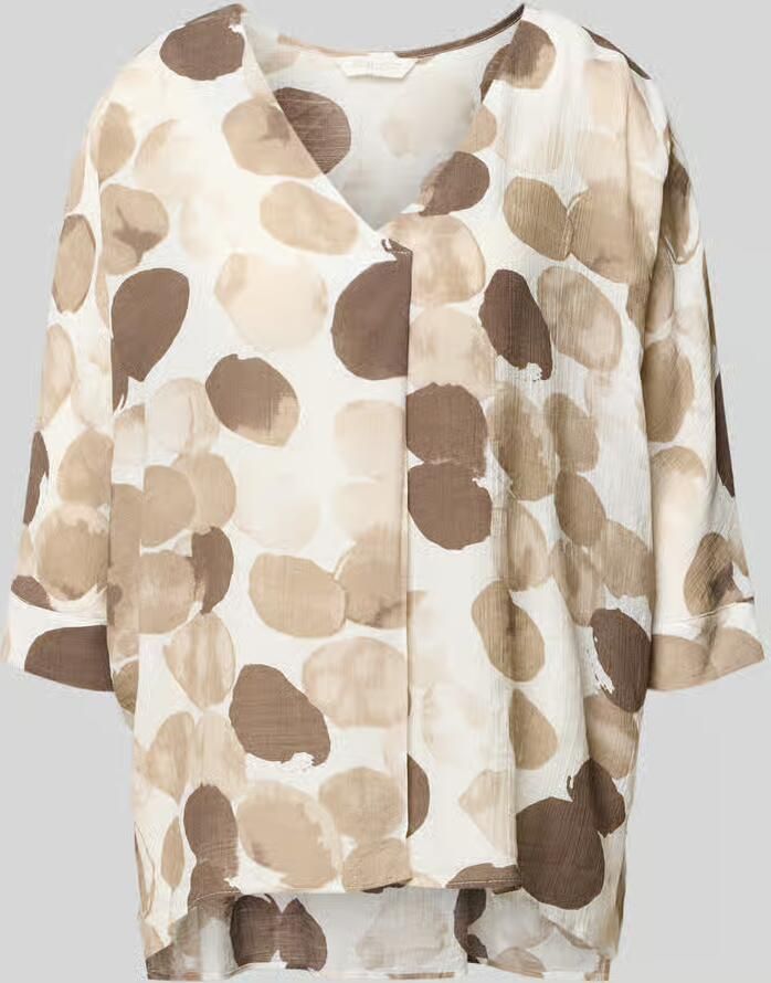 Apricot relaxed fit blouse van viscosemix - Foto 2