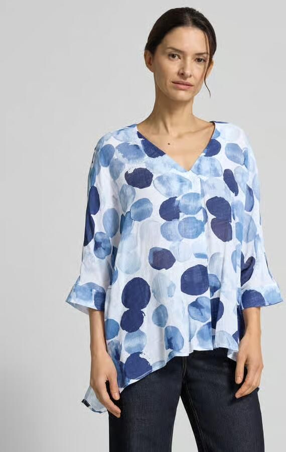 Apricot relaxed fit blouse van viscosemix - Foto 3