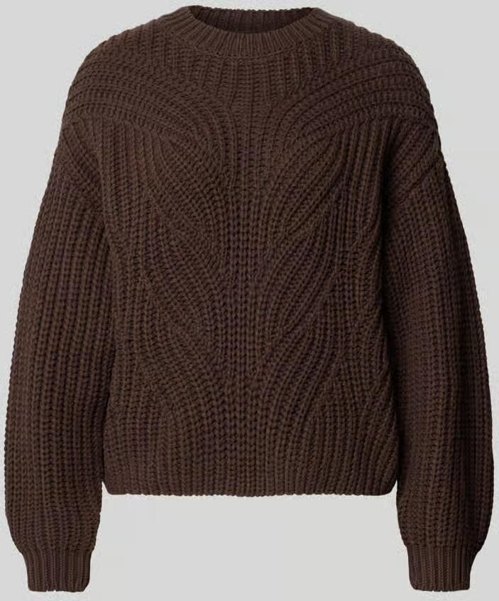 Apricot relaxed fit gebreide pullover van katoenmix