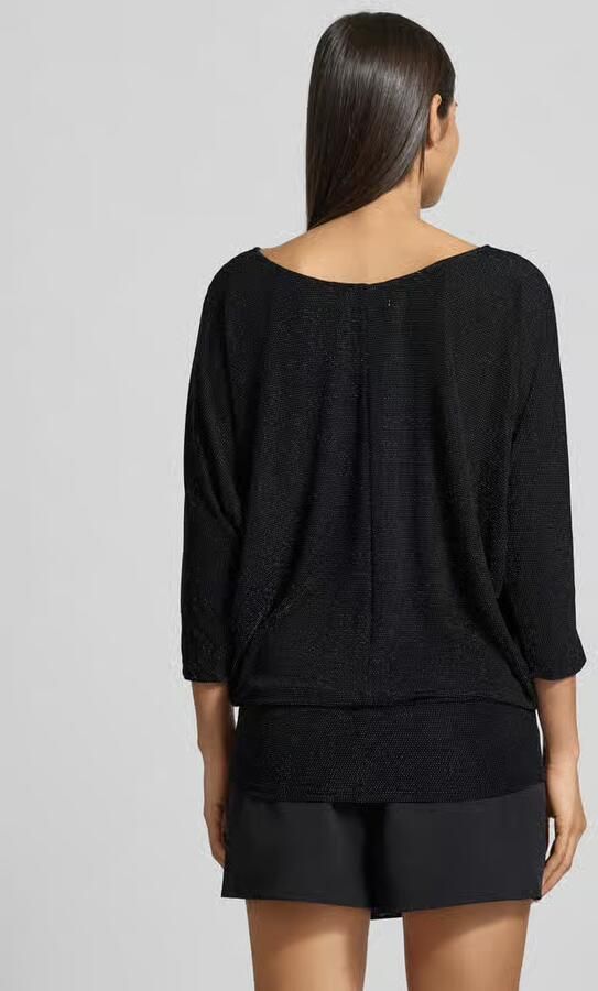 Apricot Regular fit blouseshirt met effectgaren model 'PARTY'