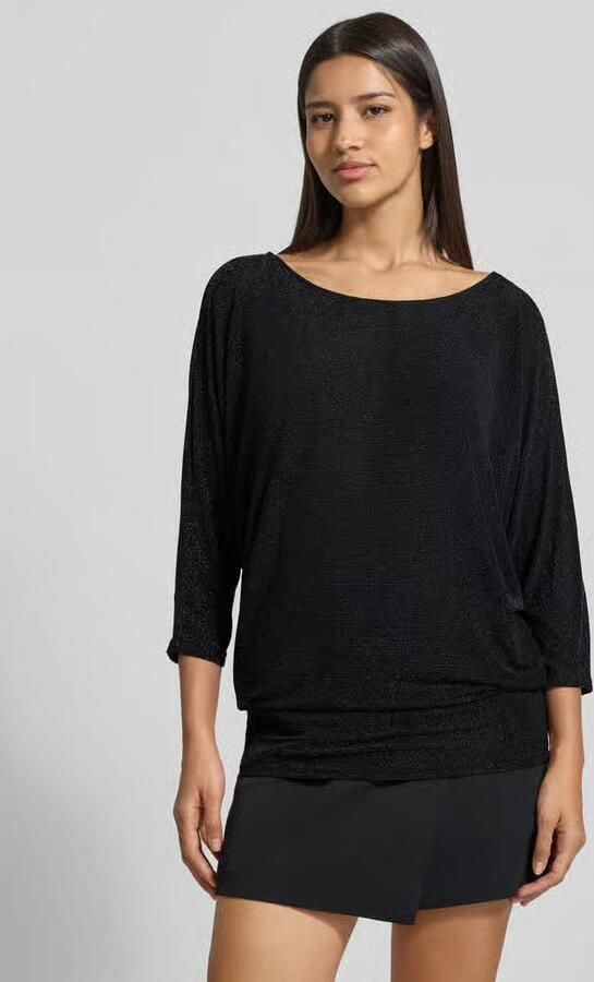 Apricot Regular fit blouseshirt met effectgaren model 'PARTY' - Foto 2