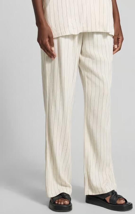 Apricot Stoffen broek van viscosemix met elastische band - Foto 3