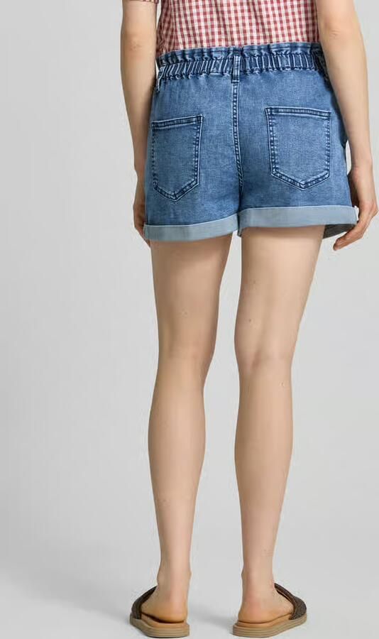 Apricot straight fit short in denimlook met viscose - Foto 3