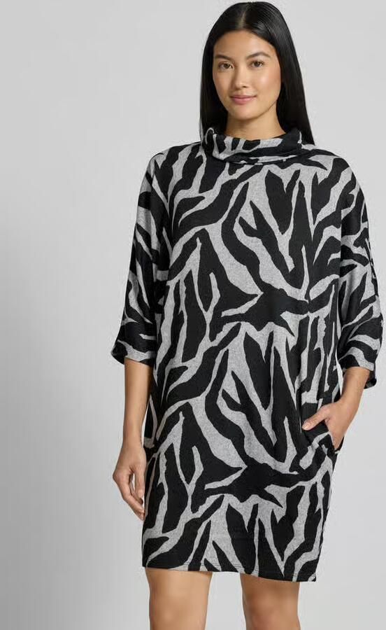 Apricot Mini-jurk met all-over motief - Foto 2