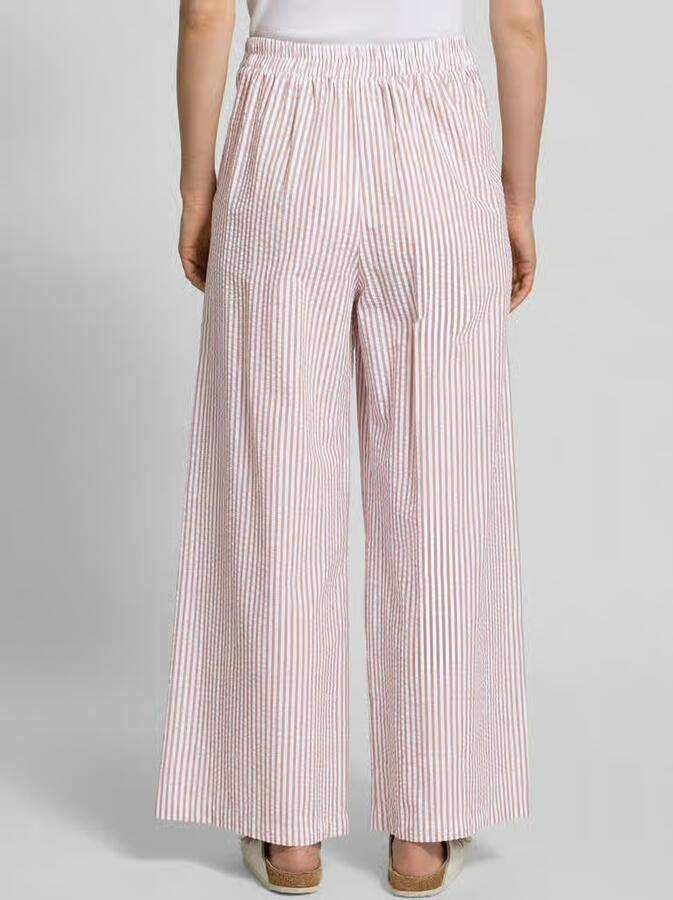 Apricot Wide leg broek met elastische band - Foto 2