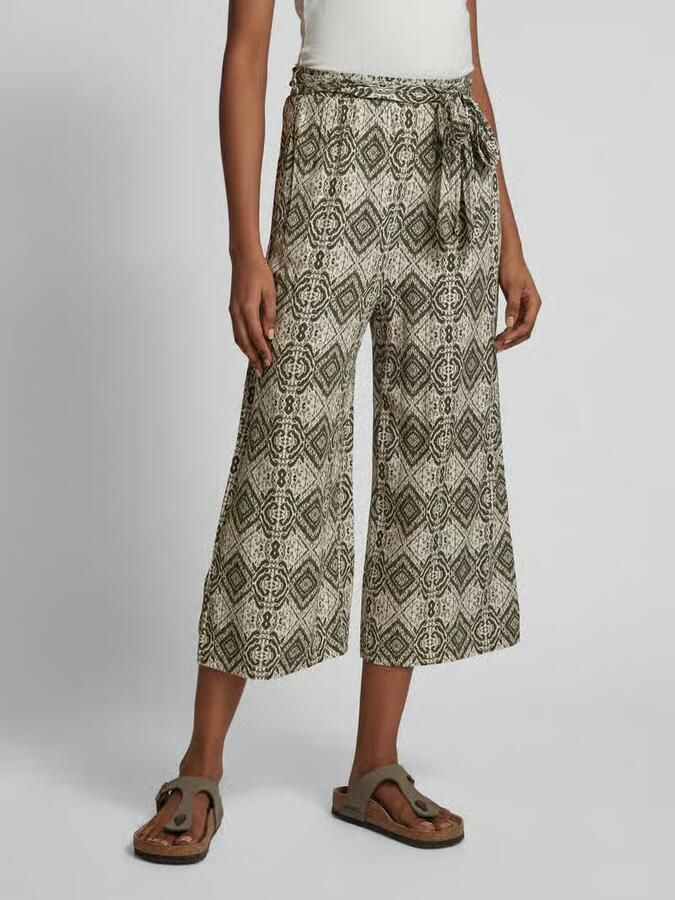 Apricot Wide leg stoffen broek met all-over print - Foto 2
