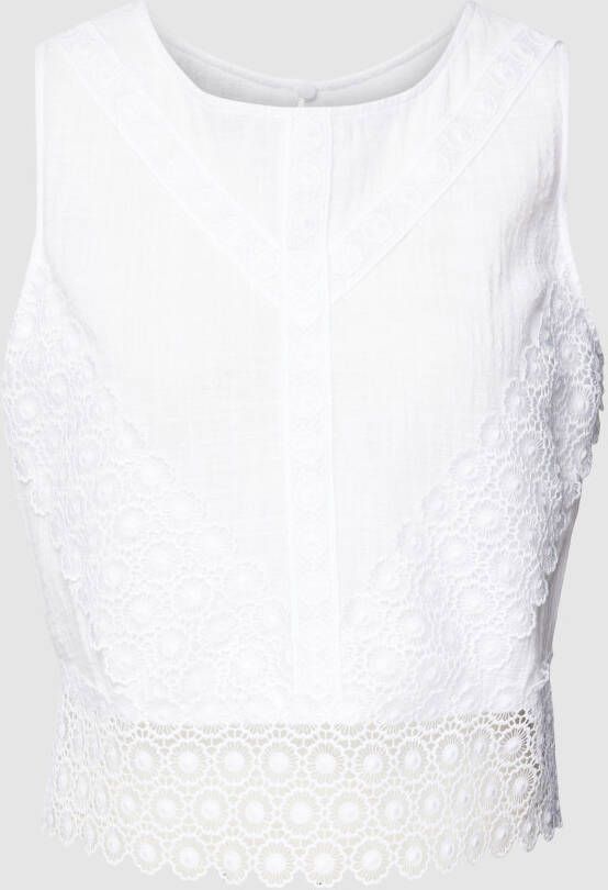 Apricot Blouse in mouwloos design
