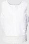 Apricot Blouse in mouwloos design - Thumbnail 1