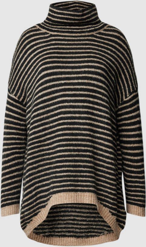 Apricot Gebreide pullover met all-over motief