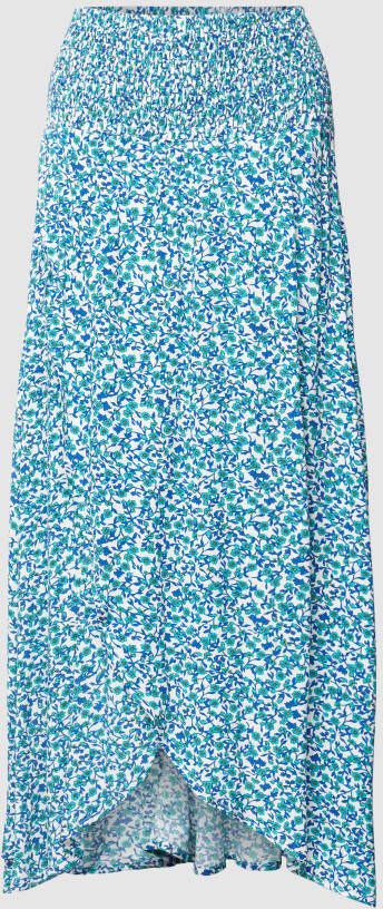 Apricot Midirok van viscose in wikkellook