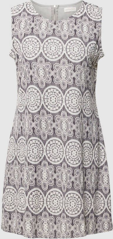 Apricot Mini-jurk met all-over motief