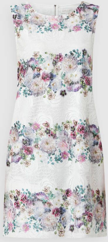 Apricot Mini-jurk met all-over motief