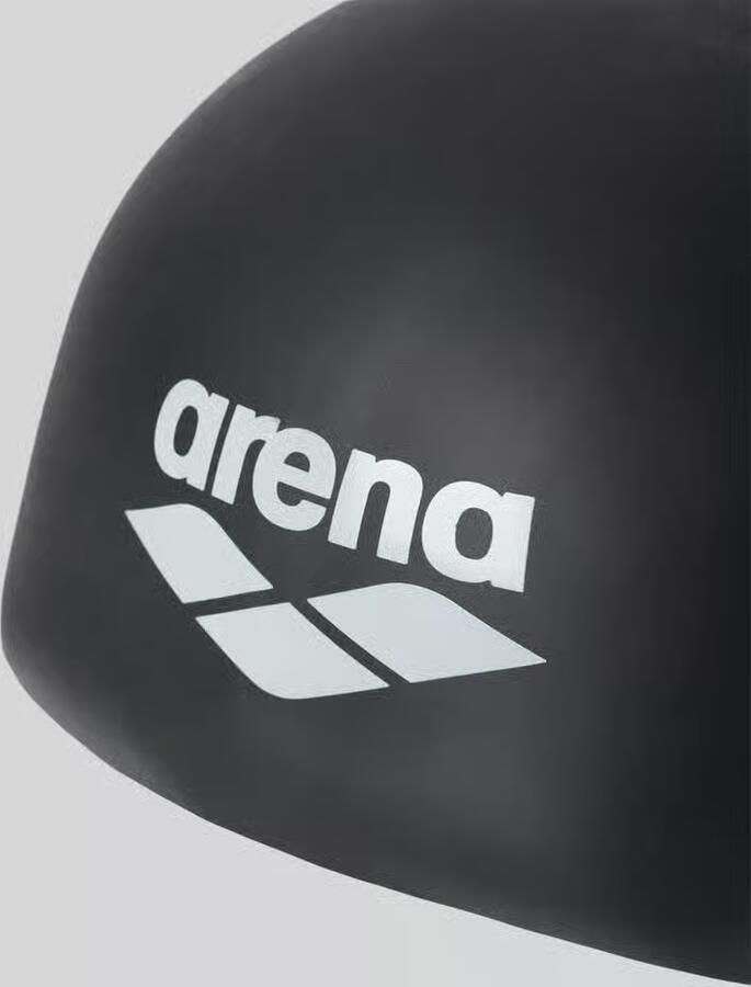 Arena Slim fit badmuts met logoprint