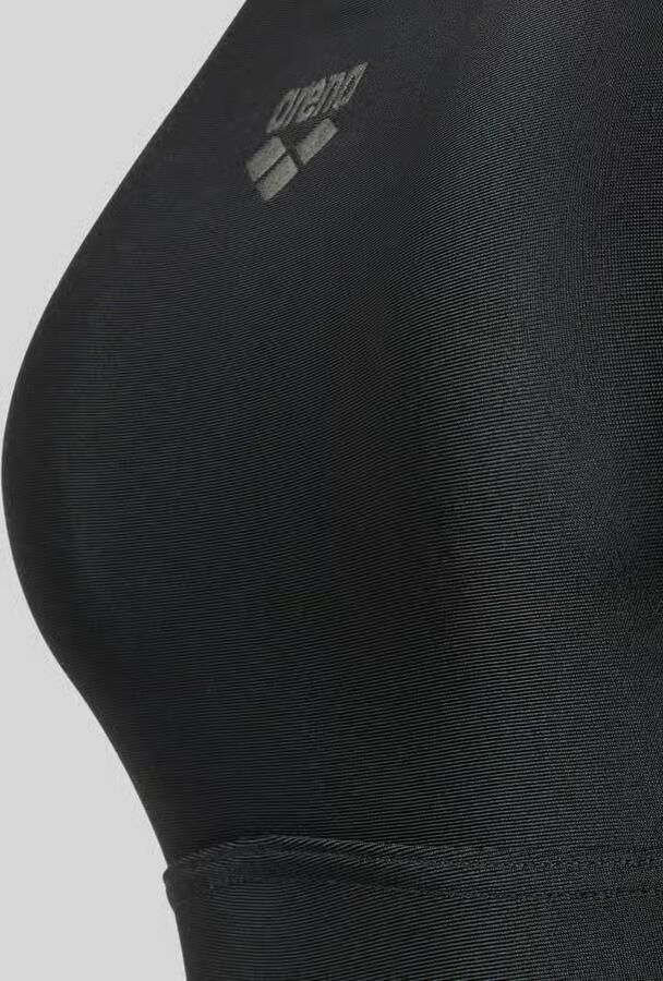 Arena slim fit badpak met cut-out op de rug