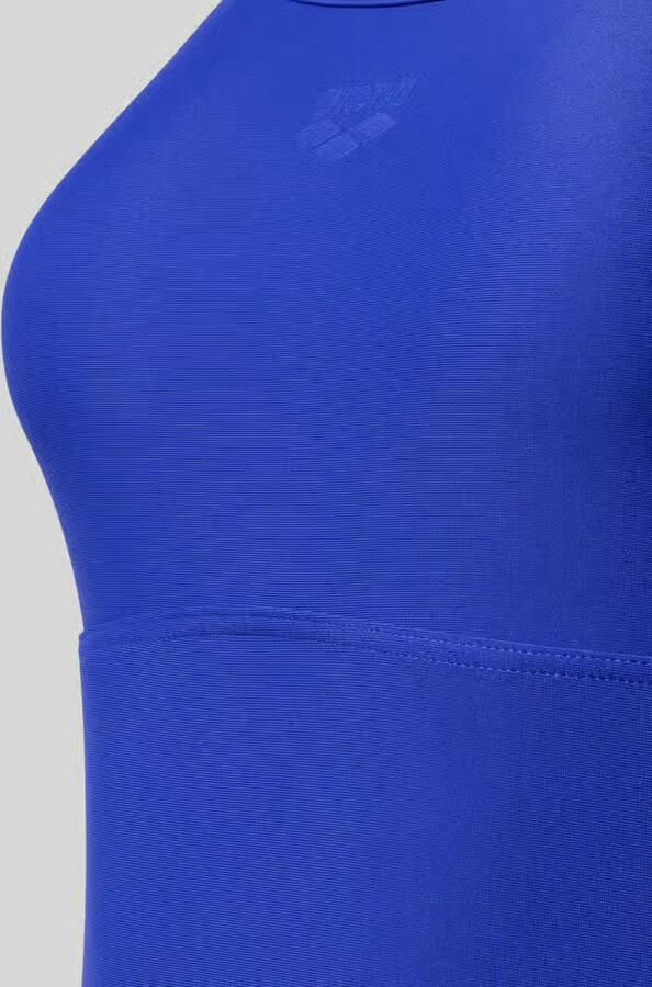 Arena slim fit badpak met cut-out op de rug