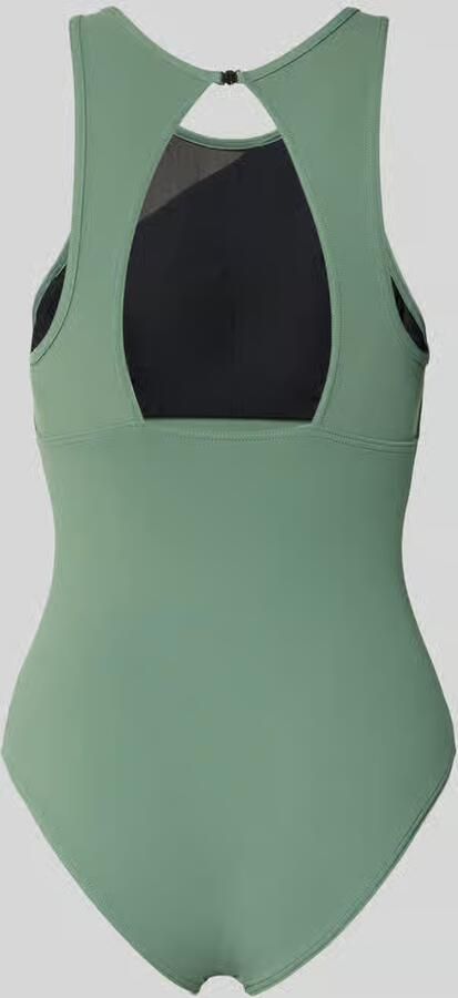 Arena slim fit badpak met semitransparante delen - Foto 3