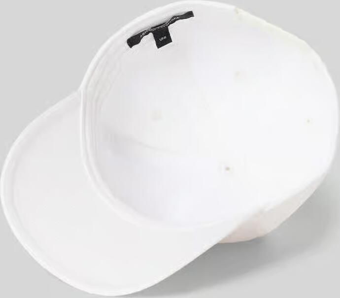 Armani Exchange Baseballpet met labelstitching