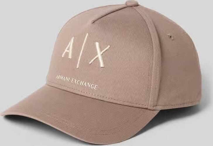 Armani Exchange Baseballpet met labelstitching - Foto 2