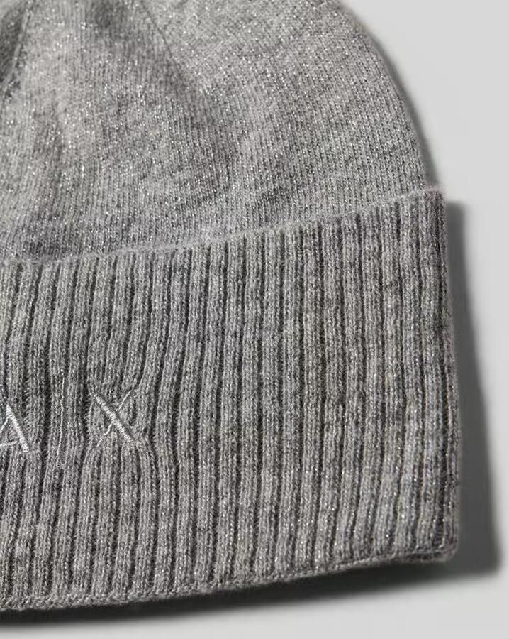 Armani Exchange Beanie met kasjmier