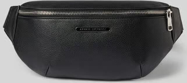 Armani Exchange Stijlvolle Heuptas met Verstelbare Band Black Heren - Foto 5