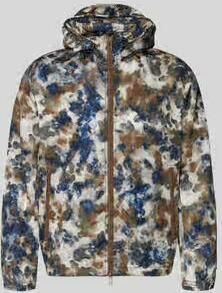 Armani Exchange Blouson met capuchon en tweewegrits