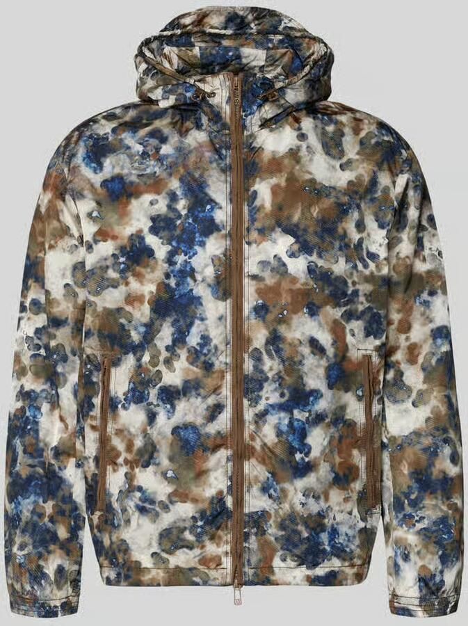Armani Exchange Blouson met capuchon en tweewegrits - Foto 2