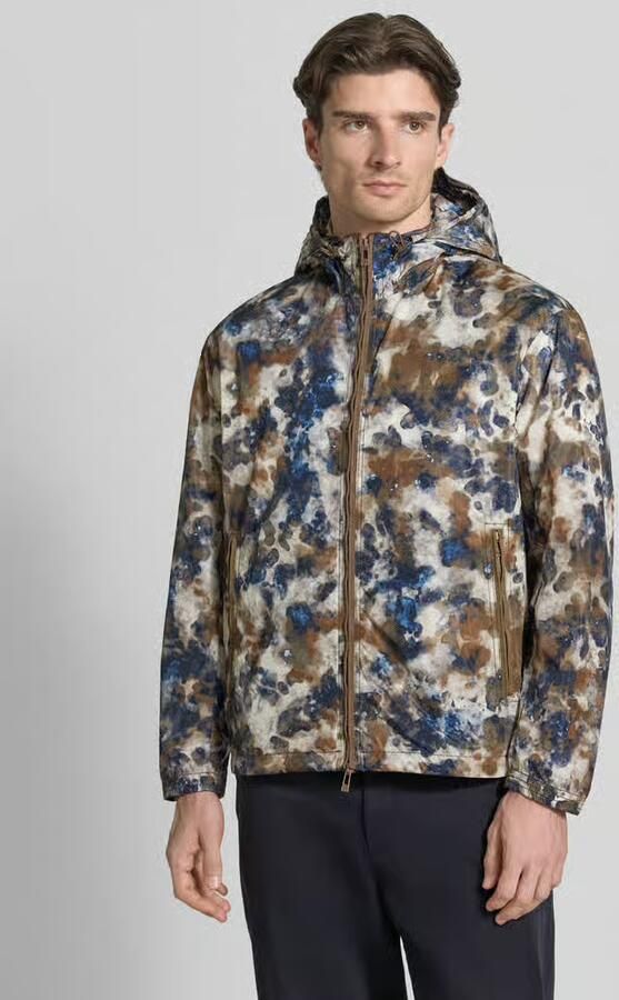 Armani Exchange Blouson met capuchon en tweewegrits - Foto 3