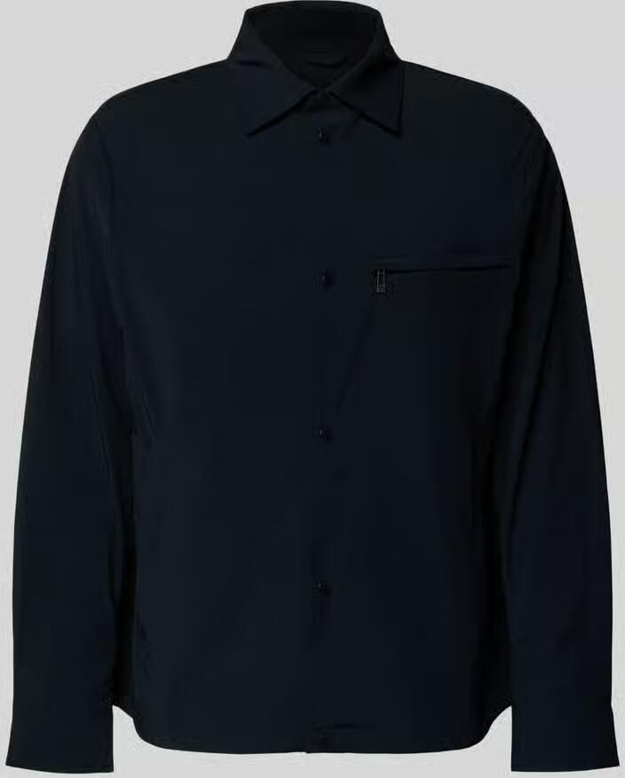 Armani Exchange Blouson met kentkraag en borstzak - Foto 2