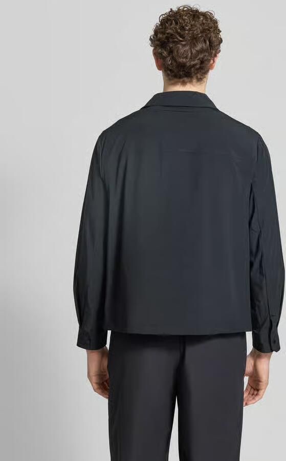 Armani Exchange Blouson met kentkraag en borstzak - Foto 3