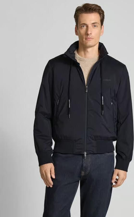 Armani Exchange regular fit bomberjack met logodetail - Foto 3
