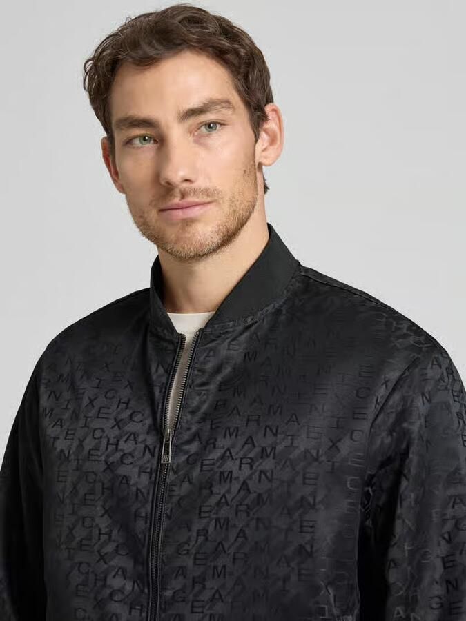 Armani Exchange Blouson met tweewegrits