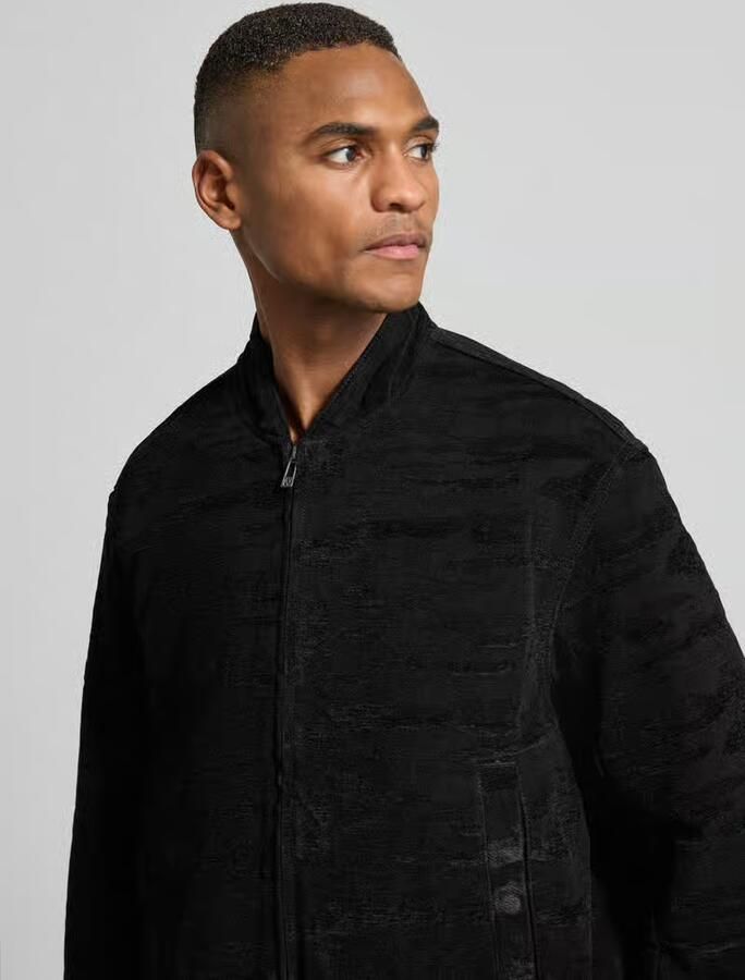 Armani Exchange Bomberjack met ritssluiting - Foto 2