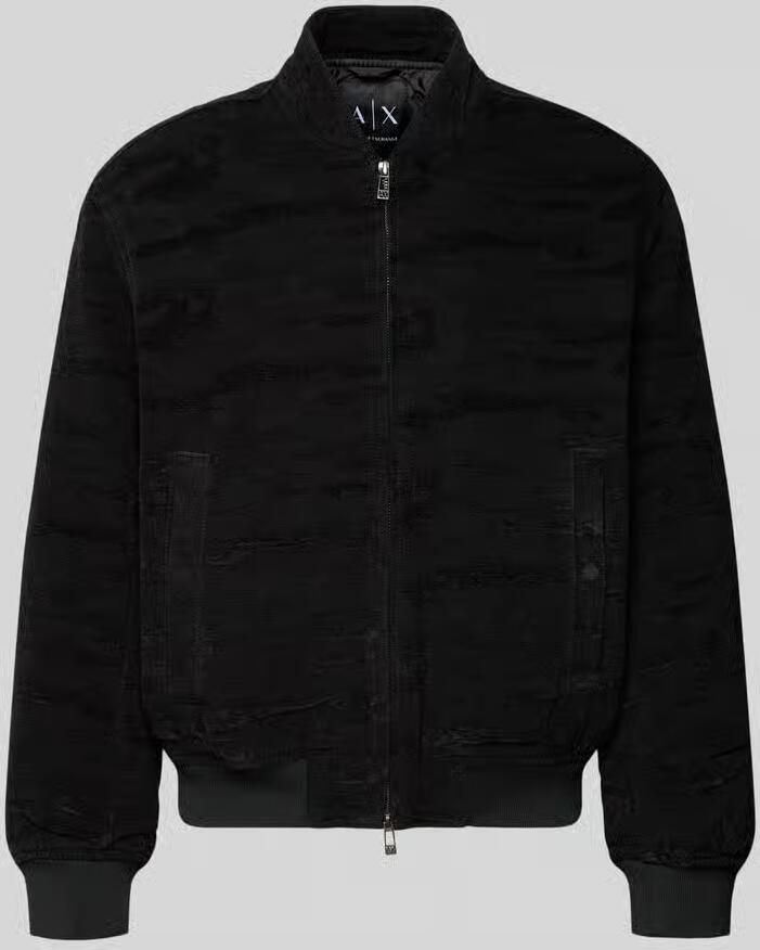Armani Exchange Bomberjack met ritssluiting