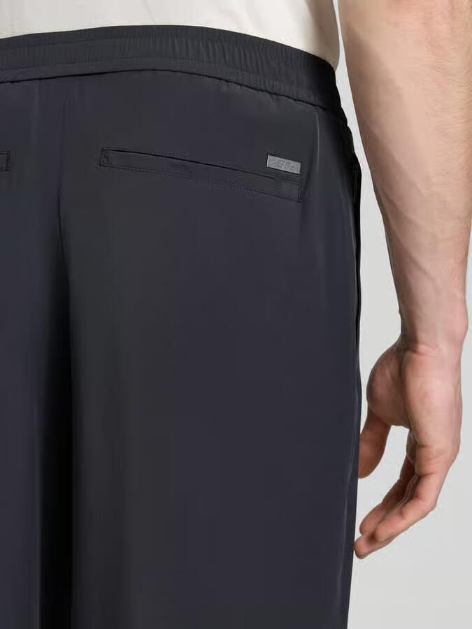 Armani Exchange Broek met elastische band en achterzakken