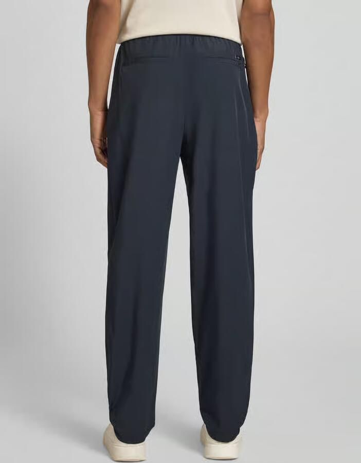 Armani Exchange Broek met elastische band en achterzakken