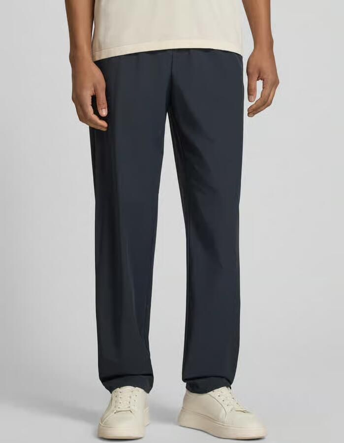 Armani Exchange Broek met elastische band en achterzakken - Foto 2