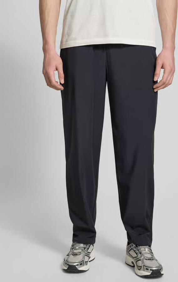 Armani Exchange Broek met elastische band en achterzakken