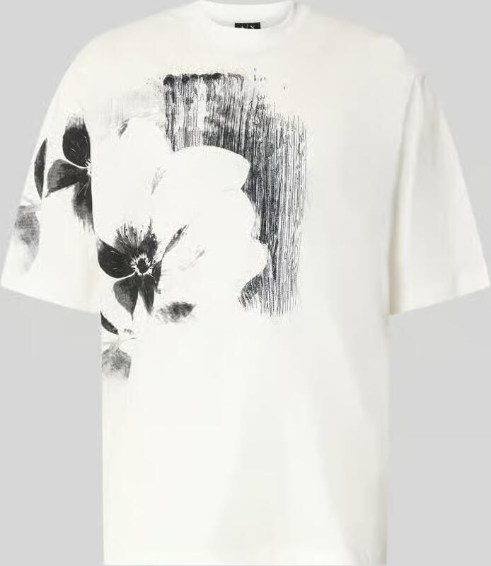 Armani Exchange comfort fit T-shirt met motiefprint - Foto 2