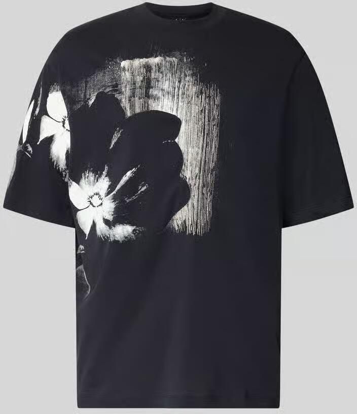 Armani Exchange comfort fit T-shirt met motiefprint - Foto 2