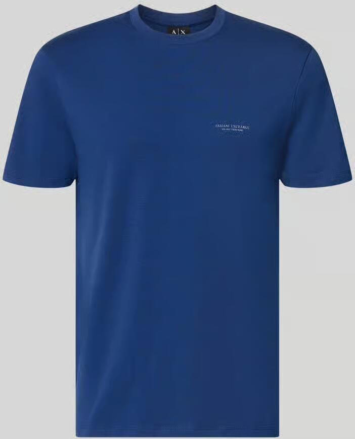 Armani Exchange extra slim fit T-shirt met ronde hals
