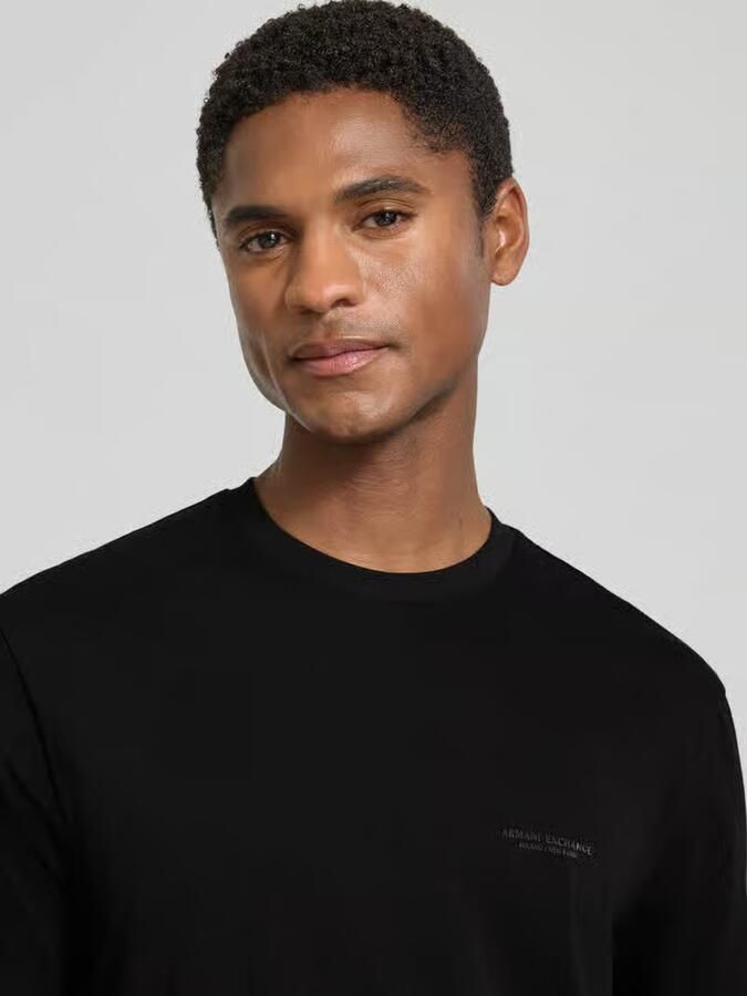 Armani Exchange extra slim fit T-shirt met ronde hals