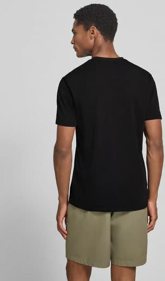 Armani Exchange extra slim fit T-shirt met ronde hals - Foto 3