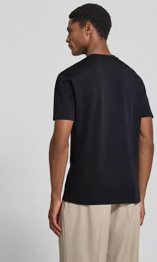 Armani Exchange extra slim fit T-shirt met ronde hals - Foto 3
