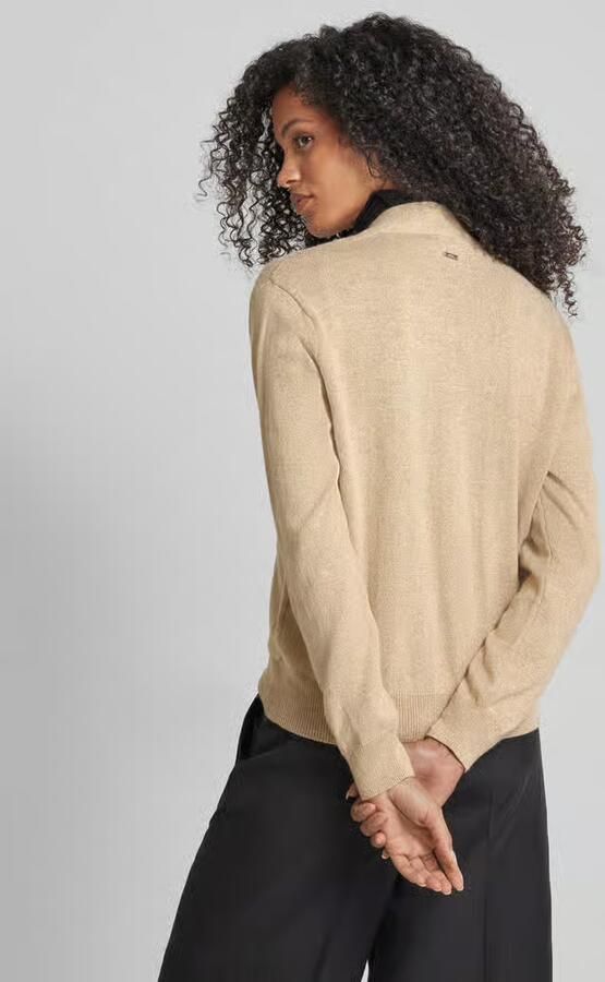 Armani Exchange Gouden Cardigan Elegante Stijl Brown Dames - Foto 4