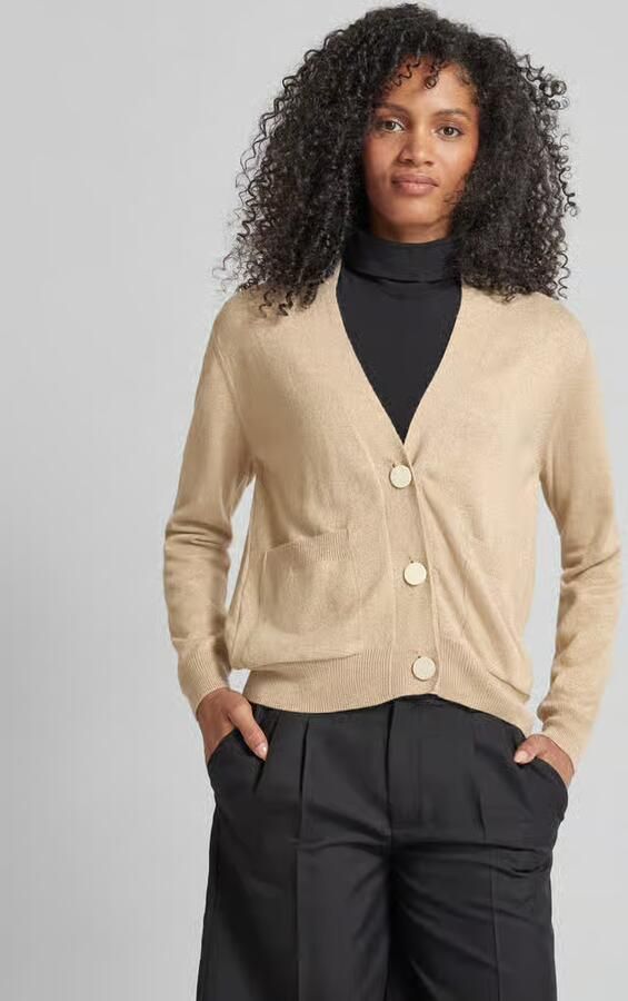 Armani Exchange Gouden Cardigan Elegante Stijl Brown Dames - Foto 3