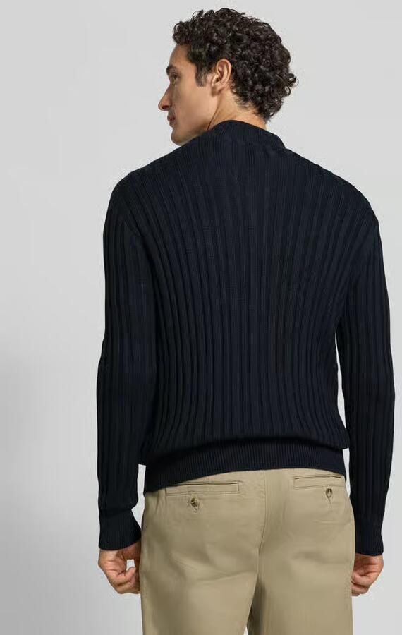 Armani Exchange Gebreid jack met tweewegritssluiting - Foto 2